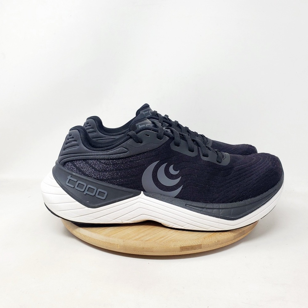 Topo Ultrafly 5 Running Shoes Womens 8 Black Lace Up Athletic Sneaker - Picture 7 of 14